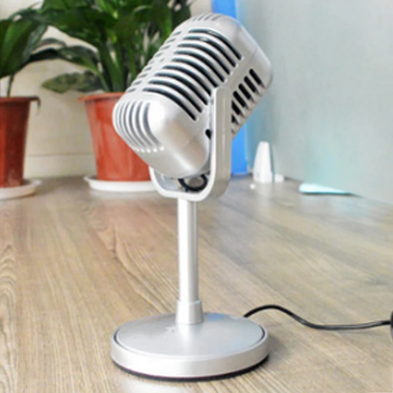 Classical Design Vintage Retro Condenser PC Laptop Studio Gooseneck Microphone MIC | Электроника