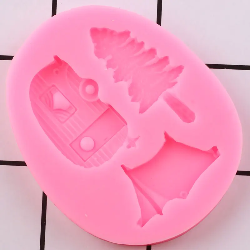 Тент для трейлера кемпинг силиконовые формы инструменты украшения тортов из