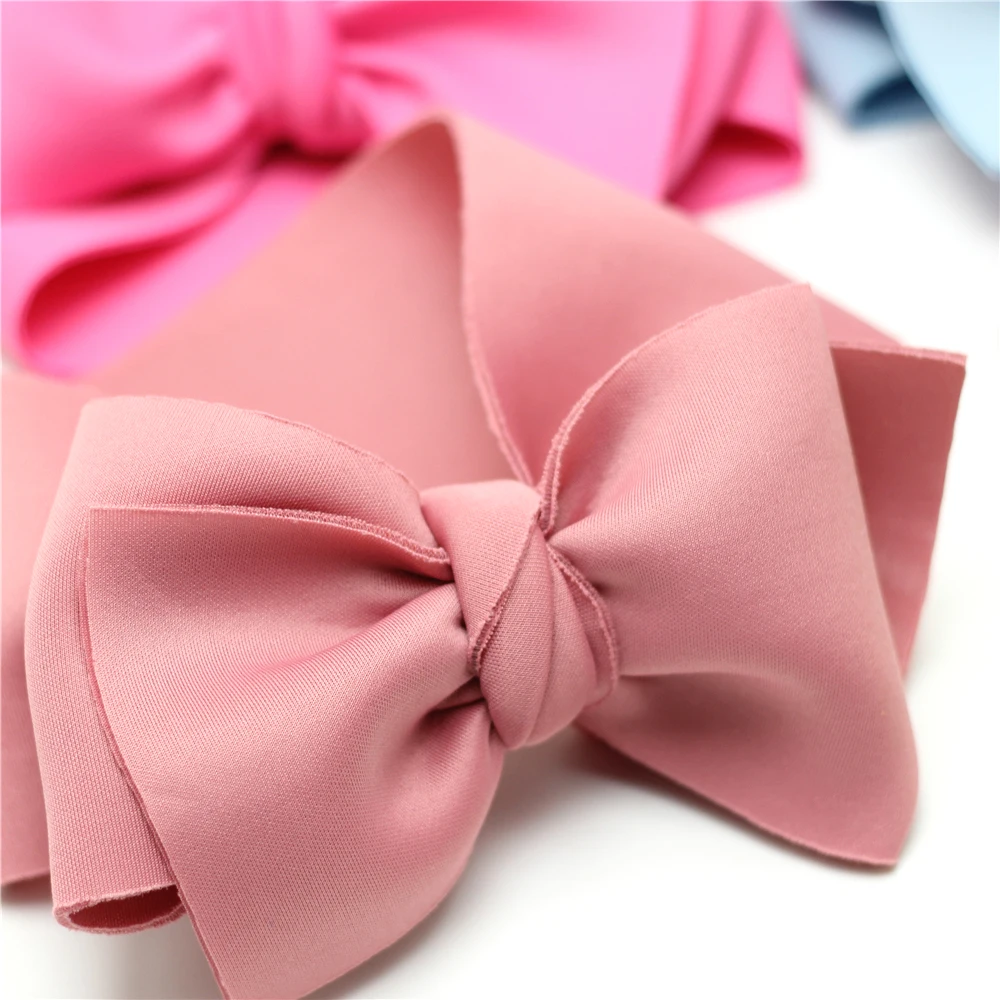 Большой большой бант для маленьких девочек широкий тюрбан хлопчатобумажная