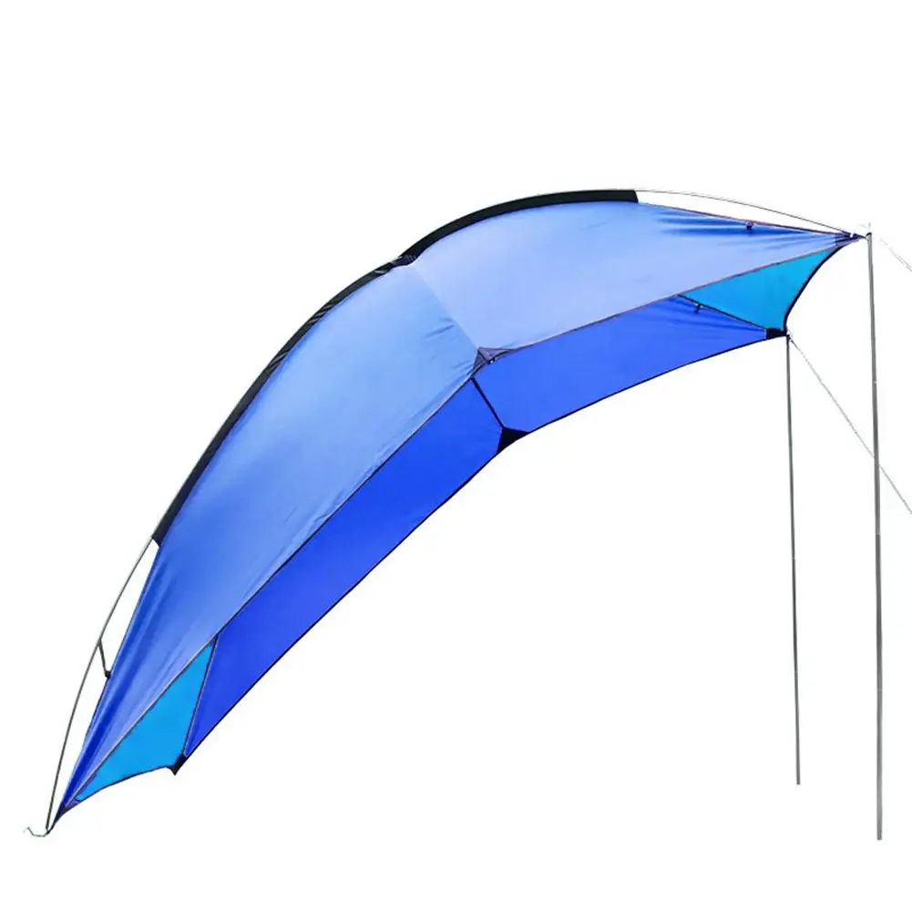 저렴한 휴대용 비치 텐트 카바나 태양 그늘 캐노피 낚시 쉼터 텐트 천막 양산 가닥 텐트 여름 UV 해변 우산 텐트