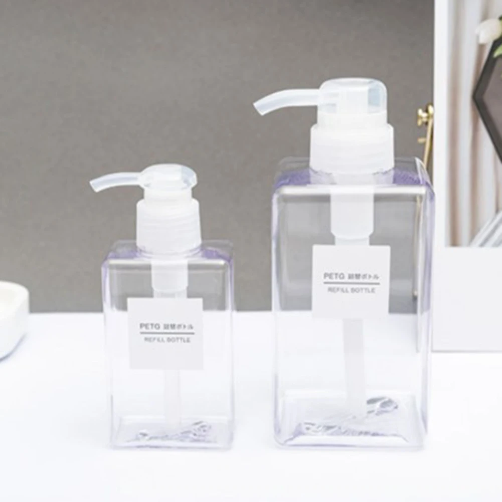

Portable Foam Bottle Empty Pump Clear Bottle Lotion shampoo Dispenser Hot koop Refillable Bottles 1PCS