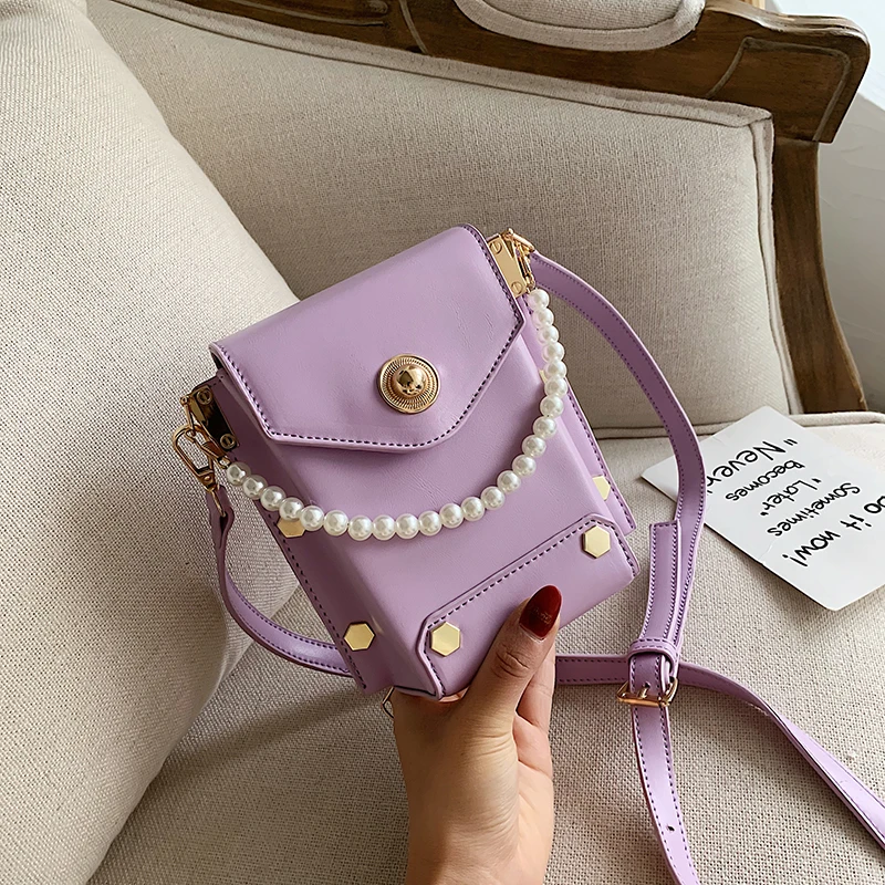 

Little fairy bag girl 2020 new Korean fashion leisure versatile small square bag chain bag single shoulder bag crossbite bag