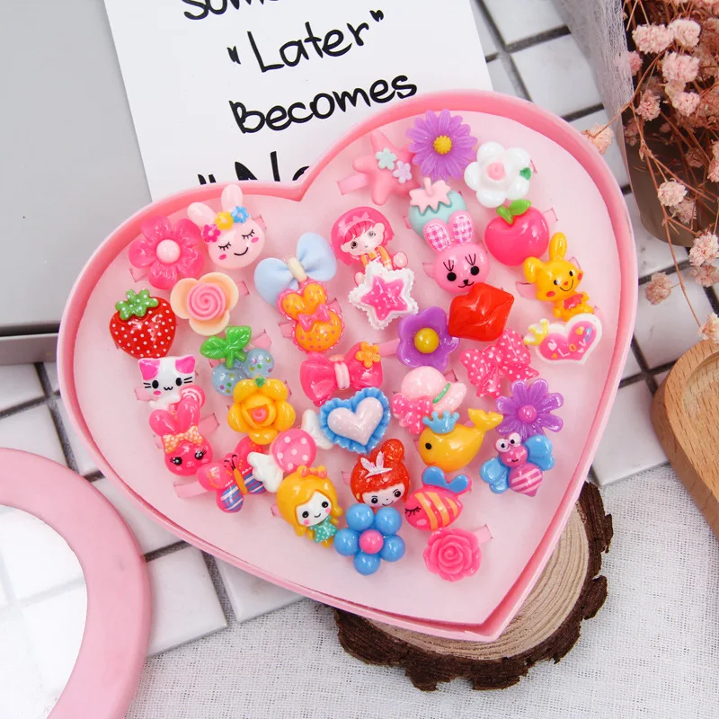 36 шт./компл. смешанный кролик цветок любовь коробка день рождения вечеринка