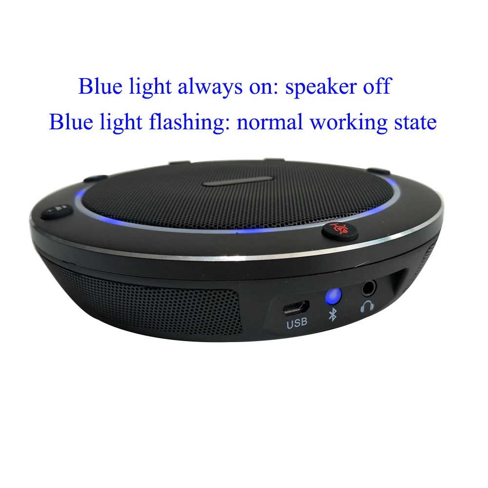 Микрофон для видеоконференции A211B Bluetooth колонка звукосниматель микрофон