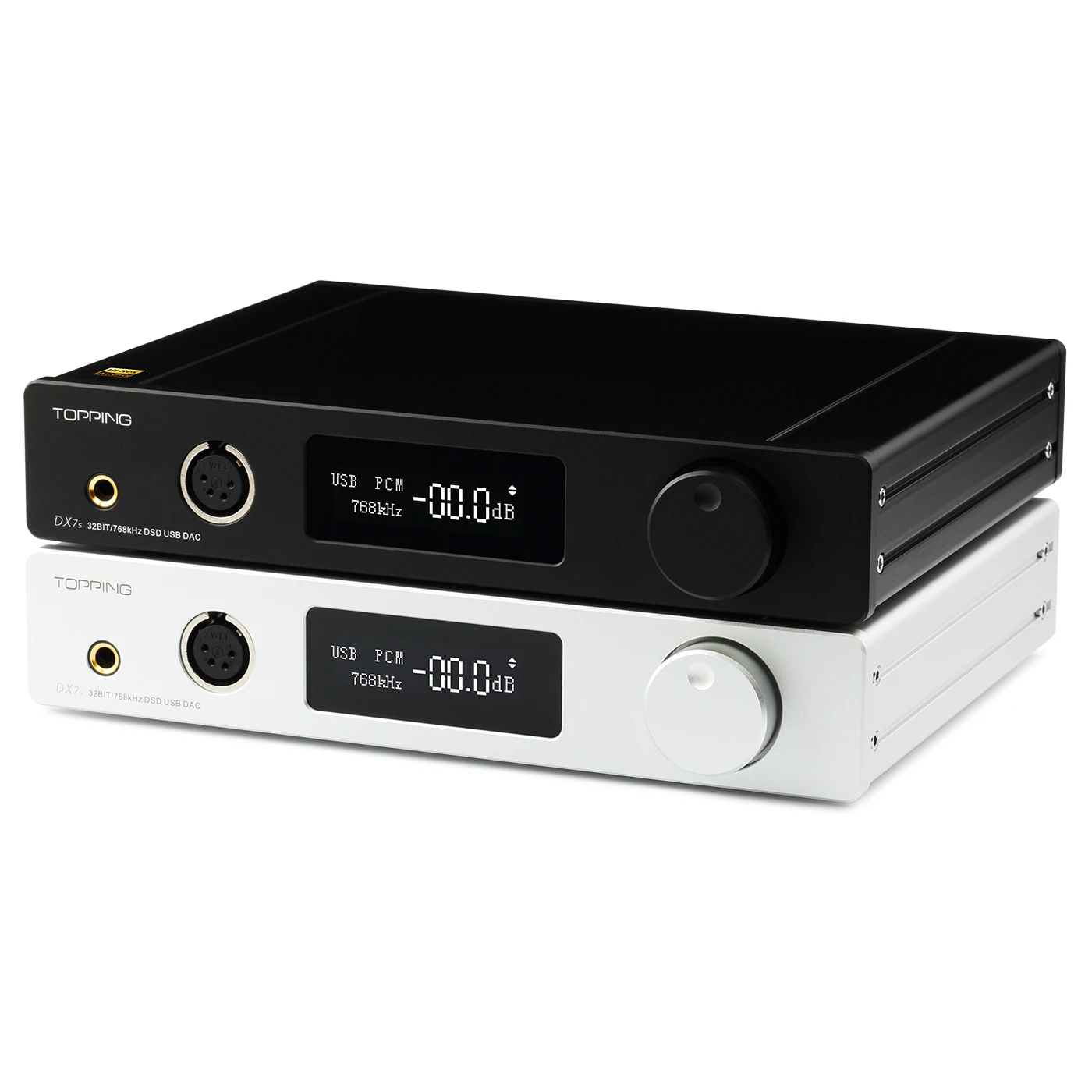 Усилитель для наушников Topping DX7S 2 * ES9038Q2M 32 бит/768K DSD512 DSD USB полный сбалансированный
