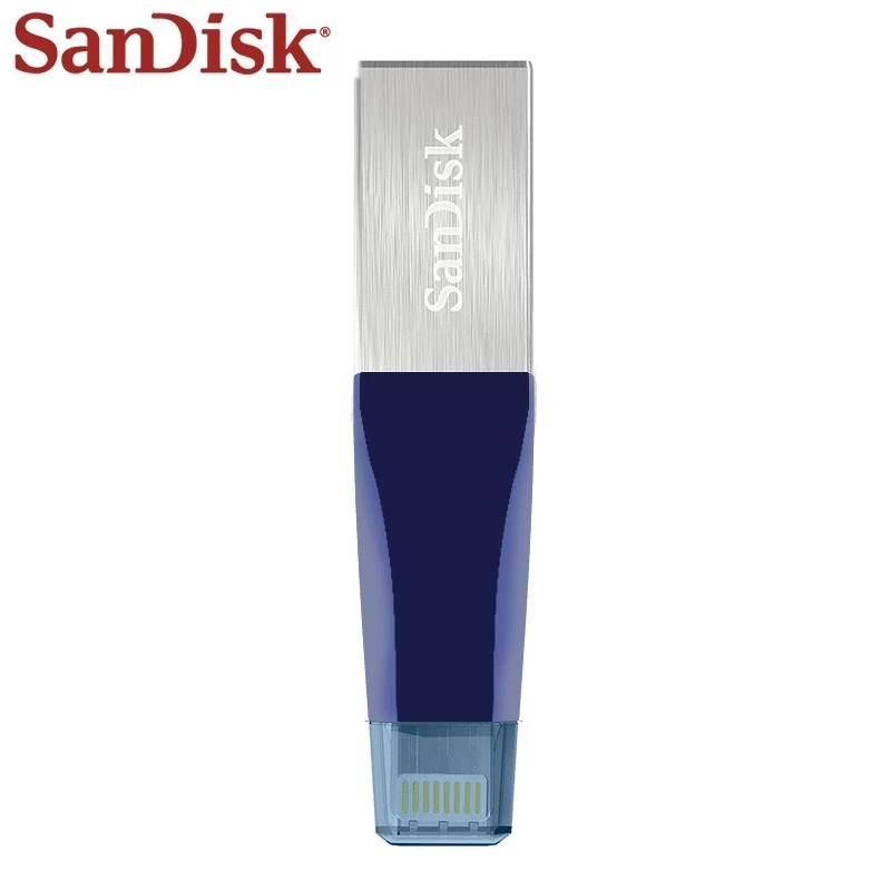 

SanDisk USB Flash Drive iXPand OTG Lightning Connector U Disk USB 3.0 MFi for iPhone & iPad Stick 32GB 64GB 128GB Pen Drives