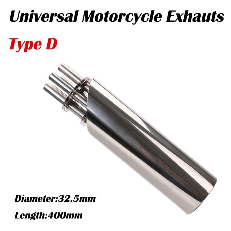 Модифицированная Насадка На выхлопную трубу для мотоцикла 32 мм | Автомобили и