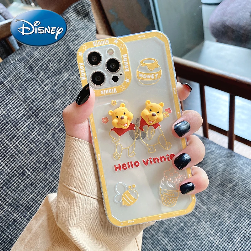 

Disney Phone Case for IPhone 7/8P/X/XR/XS/XSMAX/11/12Pro Pooh Phone Case Cover