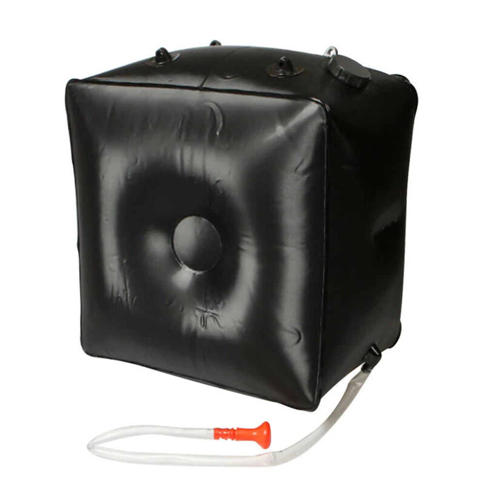 

Portable Outdoor Solar Shower Bag PVC Water Bag 10Gallons/40L with Hose and Shower Head for Camping Outdoor Traveling Hiking