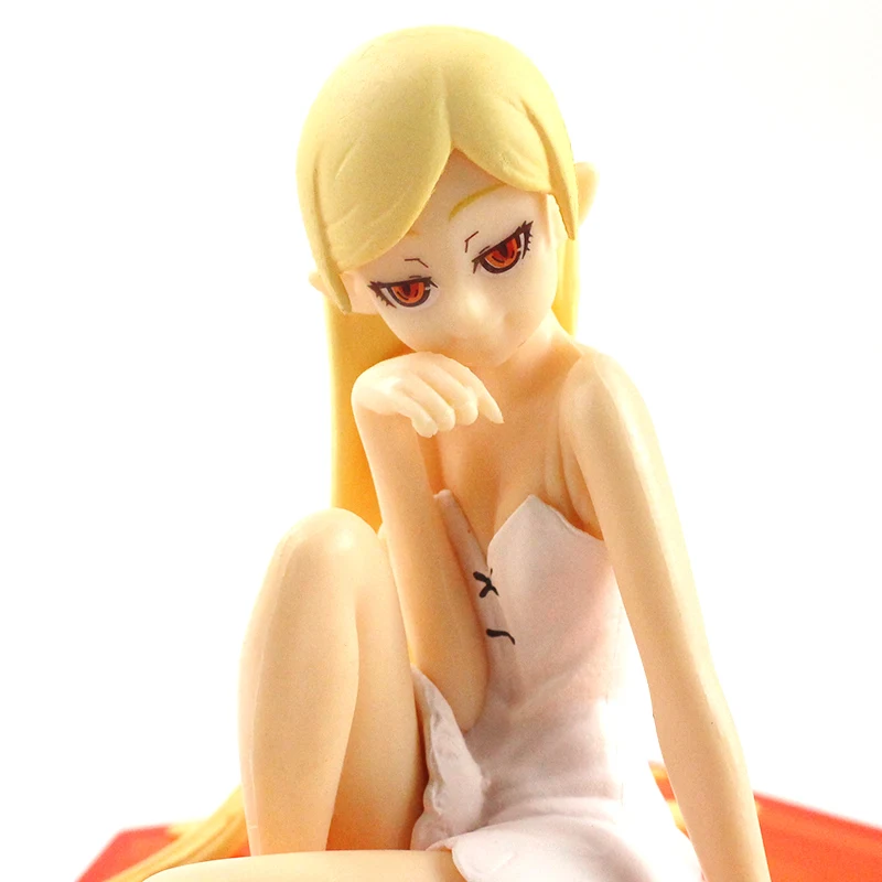 Аниме Kizumonogatari Oshino Shinobu Monogatari Nisemonogatari Bakemonogatari сексуальные девушки ПВХ фигурка