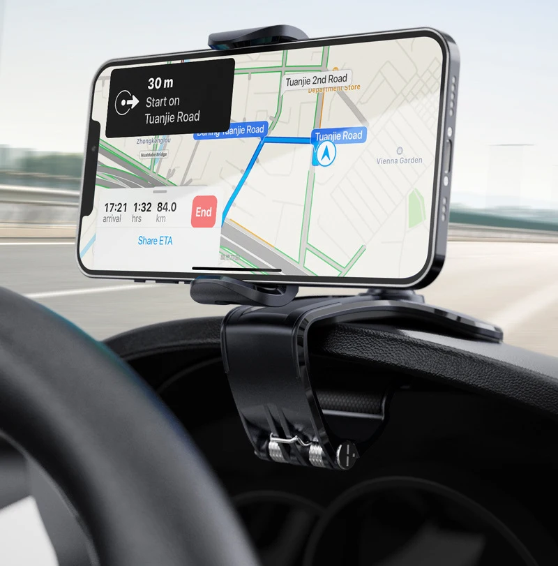 

Универсальный автомобильный держатель для телефона на приборную панель с поворотом на 360 °