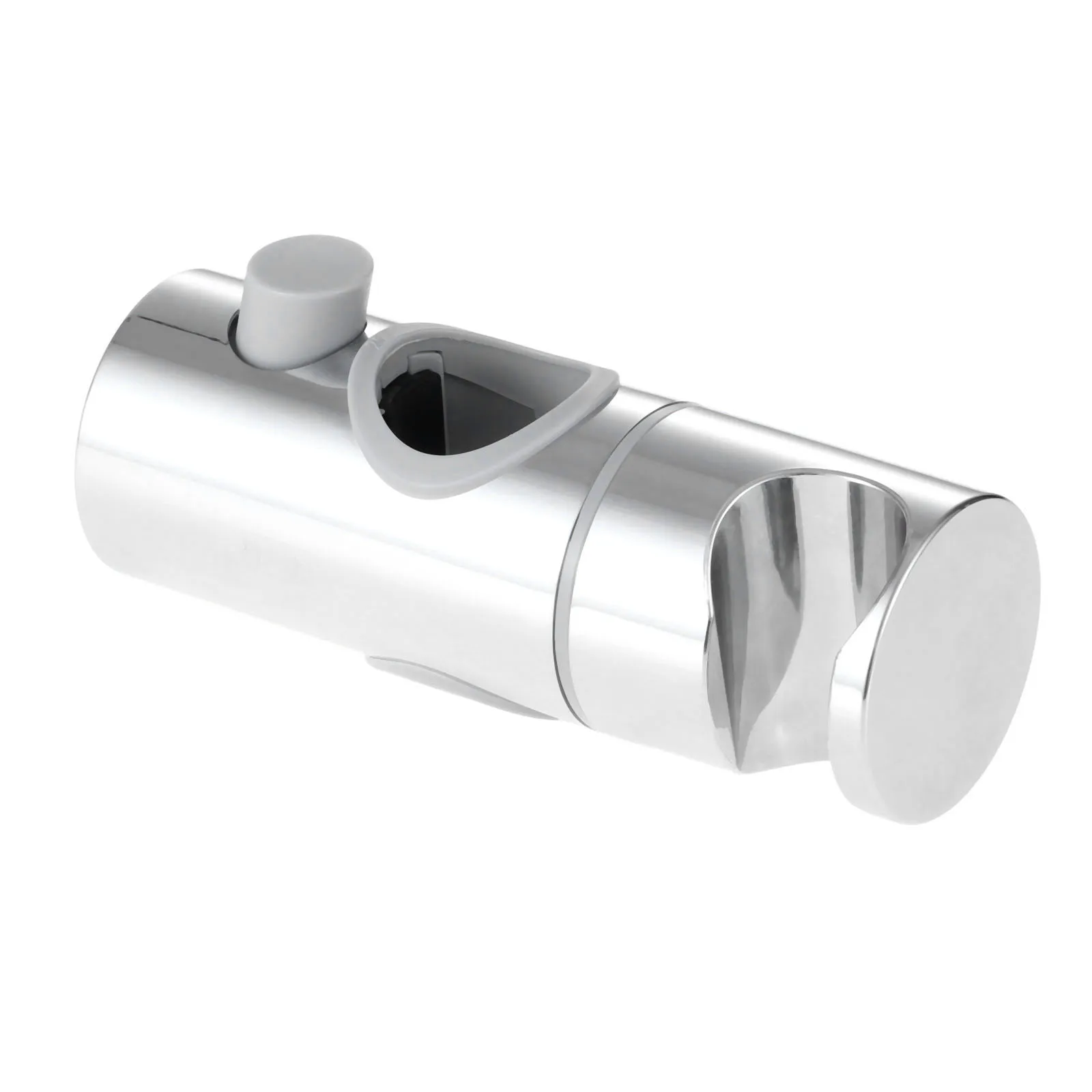 

ABS Chrome Adjustable Handheld Shower Rail Head Holder for 25mm Sliding Bar Bath Clamp Faucet Accessories