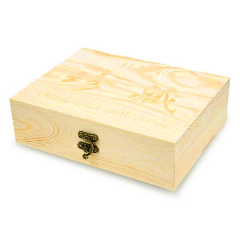 Деревянный ящик для монет коллекция капсула сальник eva хранения Организатор