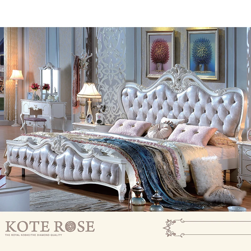 Антикварная королевская мебель для спальни в Европейском стиле Классический