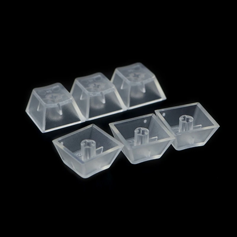 

10Pcs Transparent ABS Keycaps Mechanical keyboard Matte Backlit For R4 R3 R2 R1