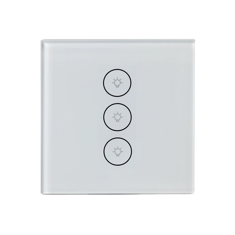 Сенсорный переключатель Wifi умный настенный стандарт ЕС управление через