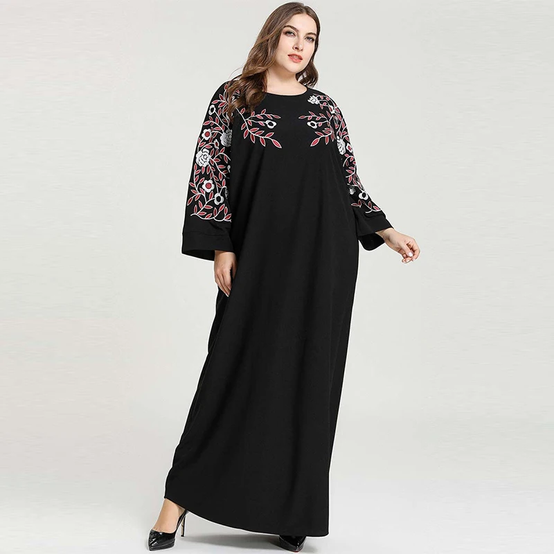 Мода Ближний Восток арабский большой размер женская исламская Турция вышитые с