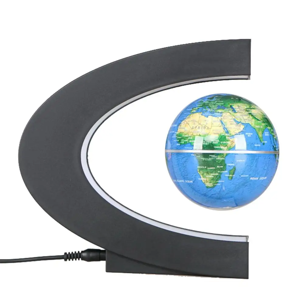C Форма Магнитная подвеска глобус левитация география теллурион Обучающие