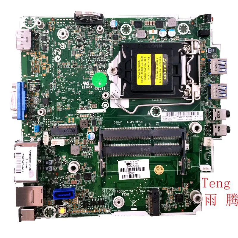 

Suitable for HP ProDesk 400 G1 DM motherboard 796247-002 796147-003 motherboard 100% test ok send