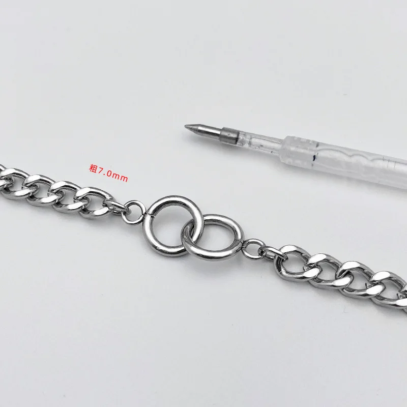 316L браслет из нержавеющей стали для женщин Серебряный цвет NK Pulseira Feminina