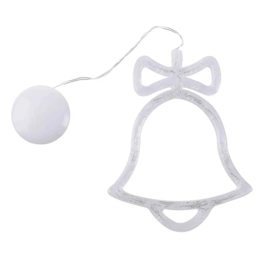 Рождественский Декор светодиодный ночник шикарная лампа на присоске для окна