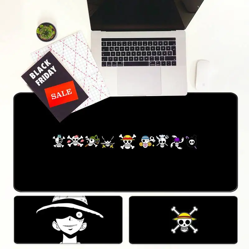 

Anime One Piece Gamer Mouse Pad Extra Large Mouse Pad Big Computer Gaming Mousepad Anti-slip with Locking Edge Gaming Mouse Mat