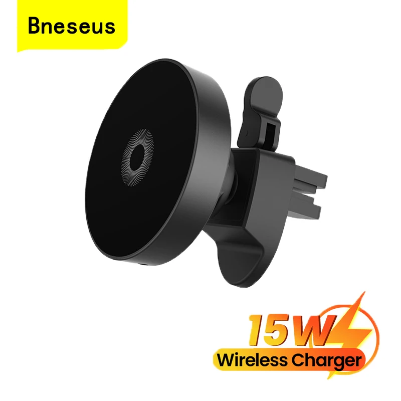 

15W Magnetic Fast Charging Wireless Charger Car Phone Holder For iPhone 12 13 Pro Max Qi Wireless Charger Car Smart Phone Stand