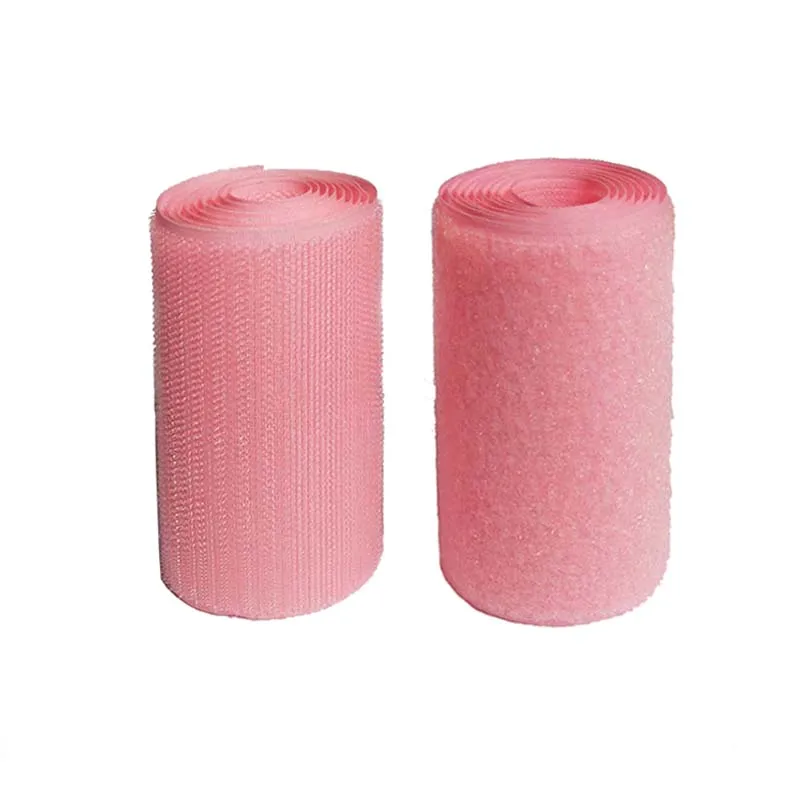 10CM Width pink No Adhesive Hook Loop Fastener Tape Sewing Magic Sticker Strap Couture Strip Clothing Pink | Дом и сад