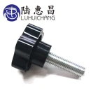 1 шт. M12 резьба звездообразные зажимные гайки ручка для промышленного оборудования бакелитовая пластиковая головка ручка винт диаметр головки 48 #