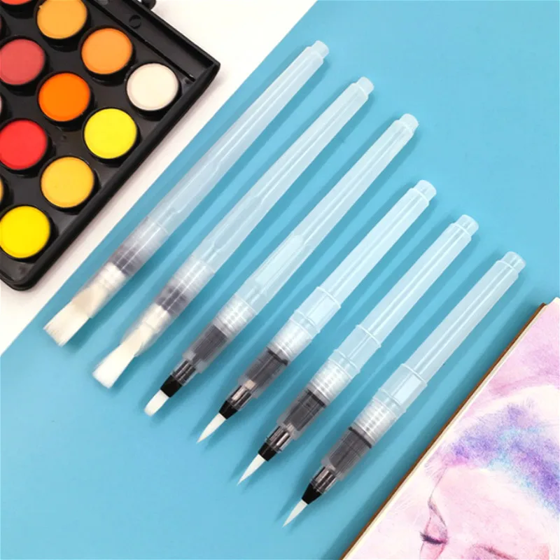 1 шт. многоразовый художественный маркер Большая кисть для воды рисования L/M/S