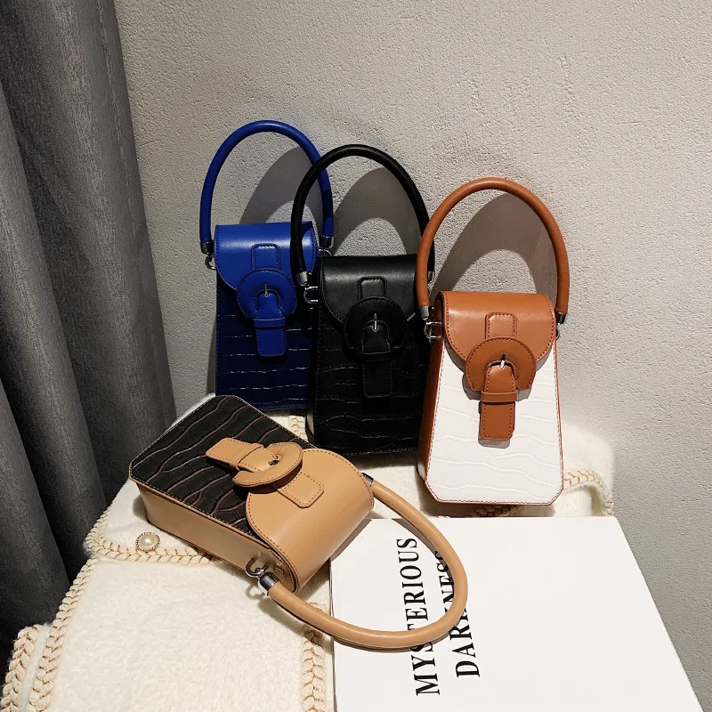 

Женская сумка через плечо, дамские сумки со вставками, роскошный дизайн, высокое качество, новинка 2022, модная сумка, сумка для мобильного тел...