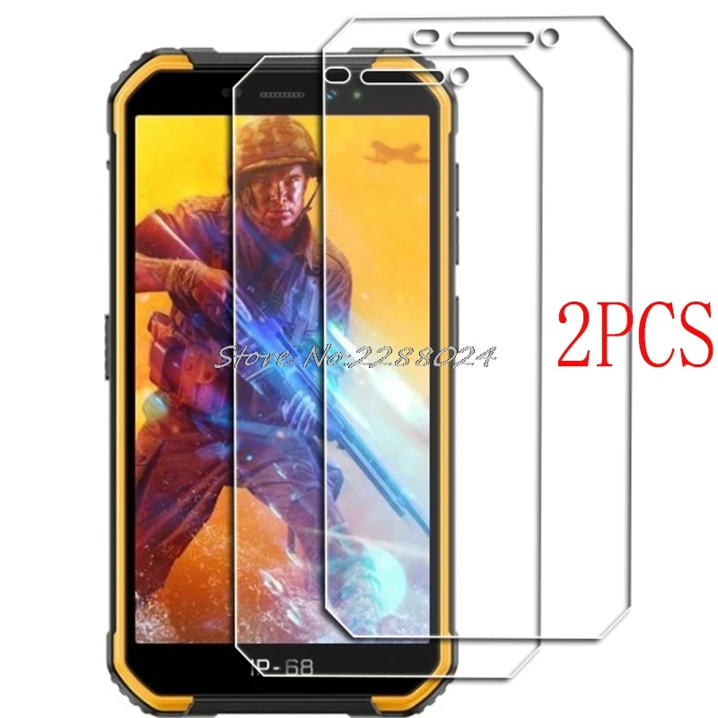 Закаленное защитное стекло для Ulefone Armor X7 Pro 2 шт.|Защитные стёкла и плёнки