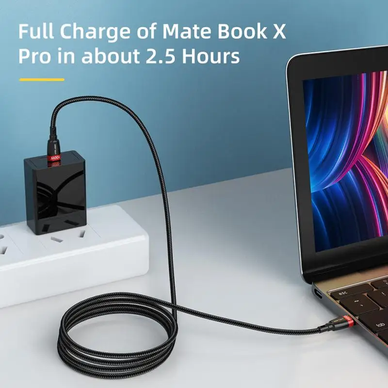 Кабель с разъемами Usb Type C и 0 5/1/2 м 100 Вт|Кабели передачи данных| |