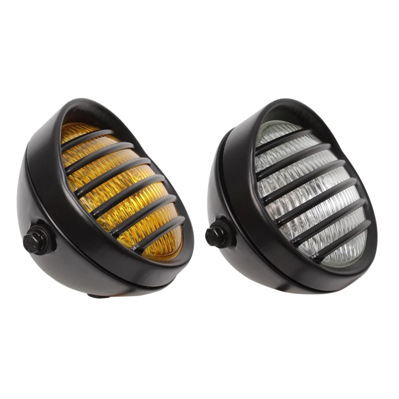 

Motorcycle Headlight Retro Halogen Front Light for CG125 GN125
