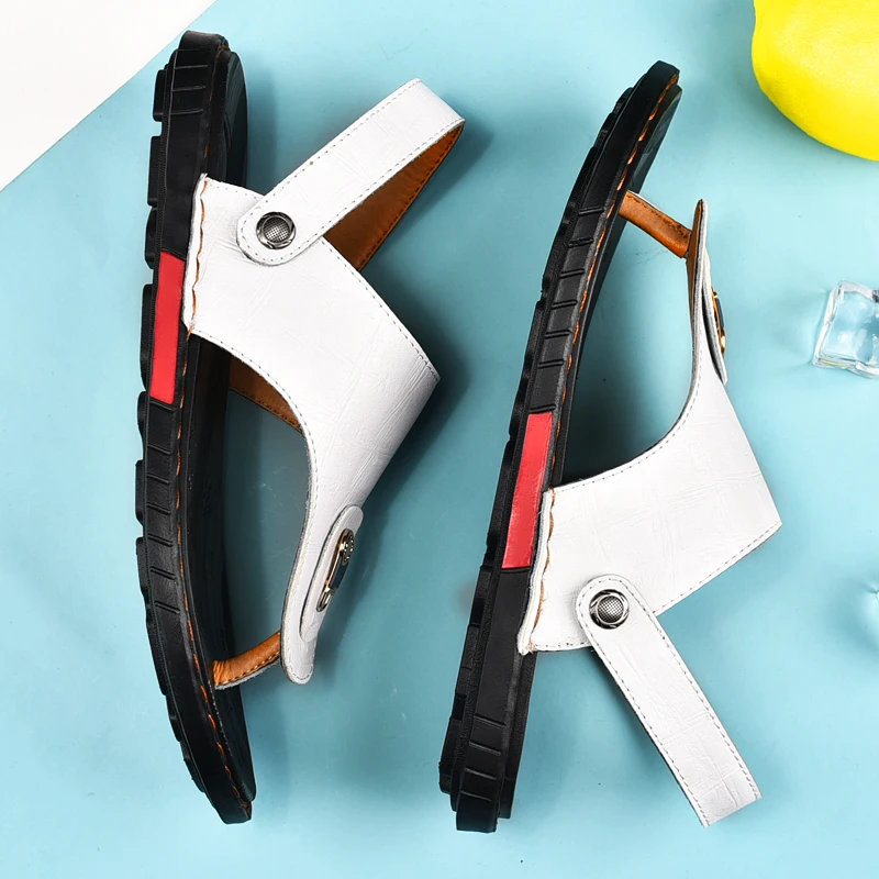 

Sandalet Summer Sandals&slippers Sandalle Homme Sandalias Cuero Hombre Sandalia Rasteira Sandals Outdoor Shoes Men Sandale