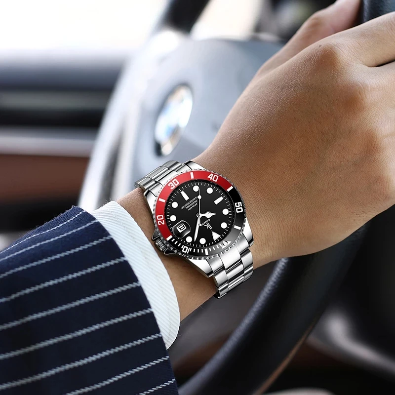 

relogio feminino 2020 New watch men's top brand luxury designer brand automatic mechanical watch men's waterproof 30ATM clock