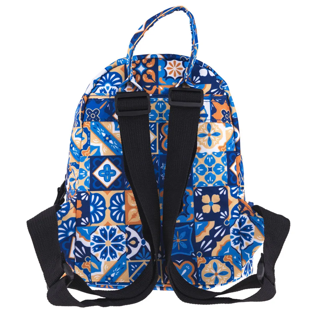 Fashion Women Backpack Mini Casual Print Small School Bag For Girl Cute Kawaii Travel Rucksack 1-5 Grade