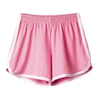 Шорты женские модные однотонные летние дышащие спортивные, короткие пляжные штаны, Талией