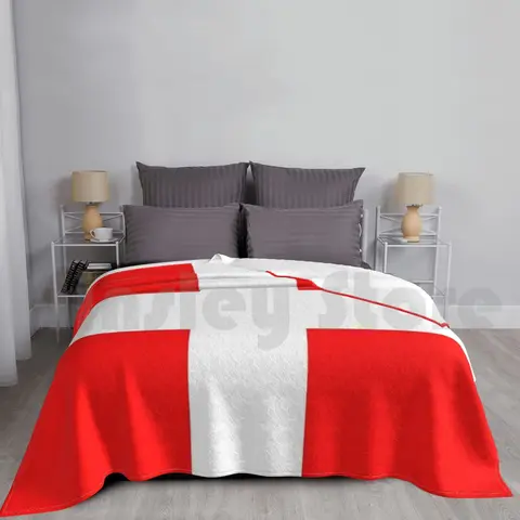 Одеяло с флагом Савоя, модный, на заказ, с этническим символом региона, Савоя, Франция, Савоя