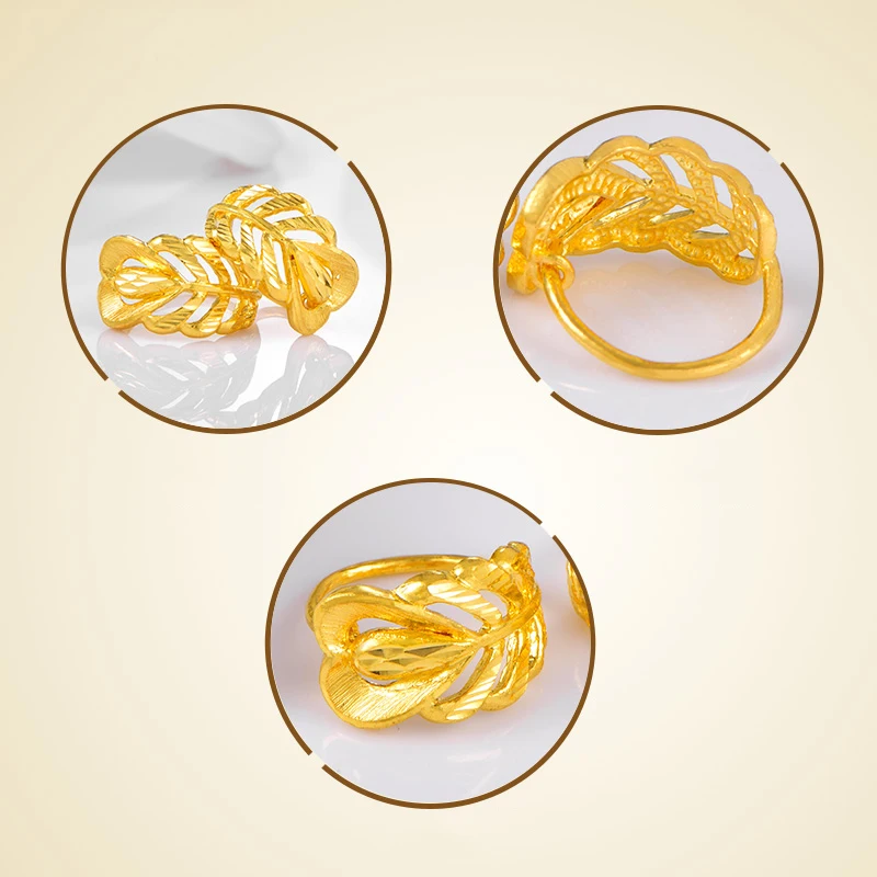 Серьги SFE из чистого золота 24 карата серьги настоящего 999 пробы красивые