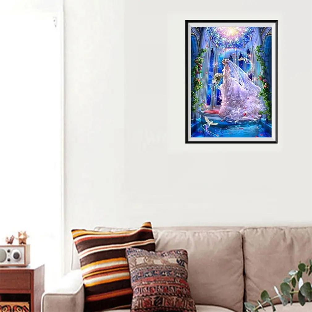 Алмазная картина невесты красочная абстрактная украшение для дома лучший