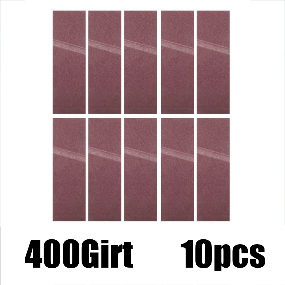 10 шт. 40 1000 зернистость 75x533 мм шлифовальный пояс наждачная бумага для шлифовки и