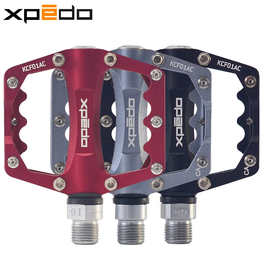 Сверхлегкие велосипедные педали Wellgo Xpedo KCF01AC из алюминиевого сплава для