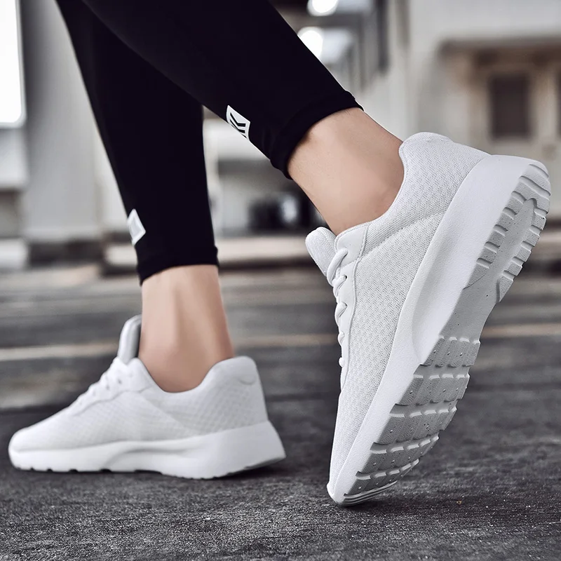 Мужская обувь для бега женские дышащие кроссовки zapatillas hombre на шнуровке легкая