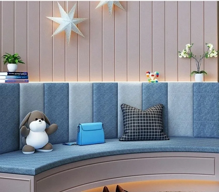 Детская кровать подголовник мягкая сумка анти-столкновения татами декор для