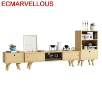 kast led mueble para mesa meubel lemari tele lift european wood monitor stand living room furniture table meuble tv cabinet