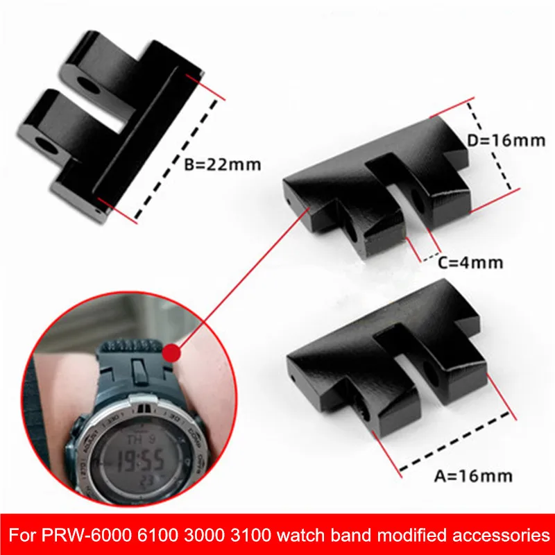 

Сменный адаптер или ремешок для часов PRG-300, 330, PRW6000, 6100, PRW3100, нейлоновый ремешок, ремешок для часов из натуральной кожи, ремешок для часов из н...