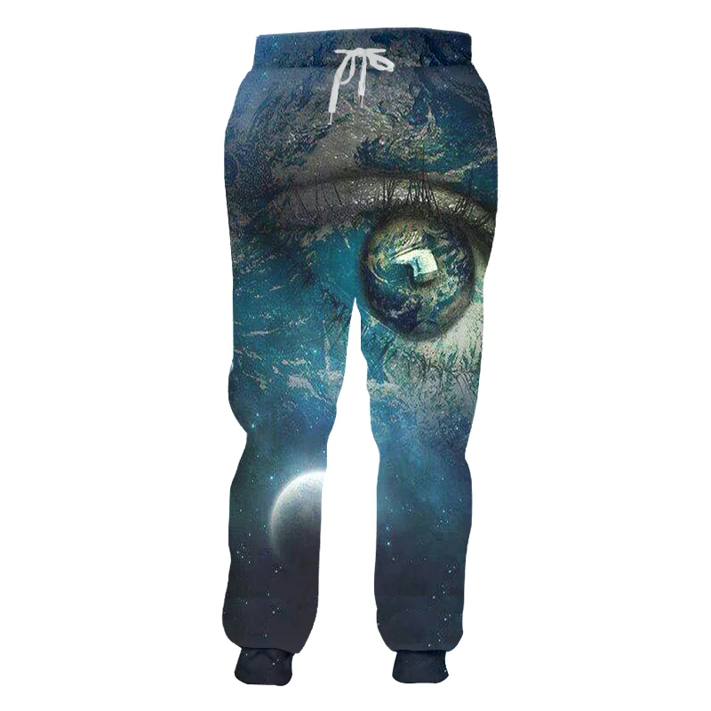 Мужские повседневные брюки UJWI эластичные штаны шаровары в стиле хип хоп с 3D