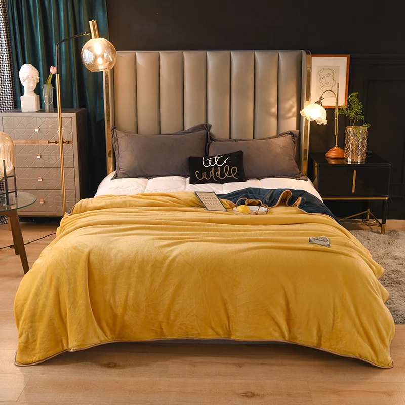 Фланелевое пуховое одеяло Кристальное бархатное многофункциональное покрывало