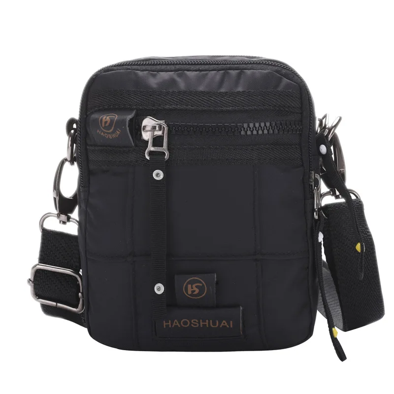 Weysfor Shoulder Bag Pocket HandBags Waterproof Travel Antitheft Crossbody Hand Bag Casual Tote Sports Messenger Bags Male Totes